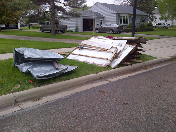 Sherburn citywide cleanup unacceptable items